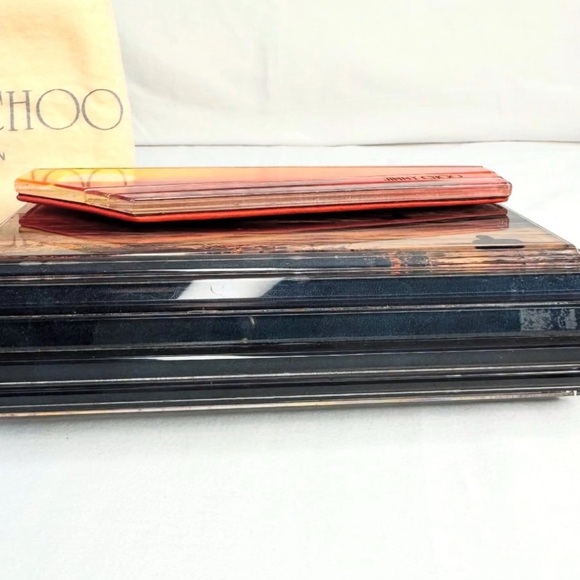 Jimmy Choo Limited Edition Sunset Candy Clutch with Chain Strap - Picture 3 of 7